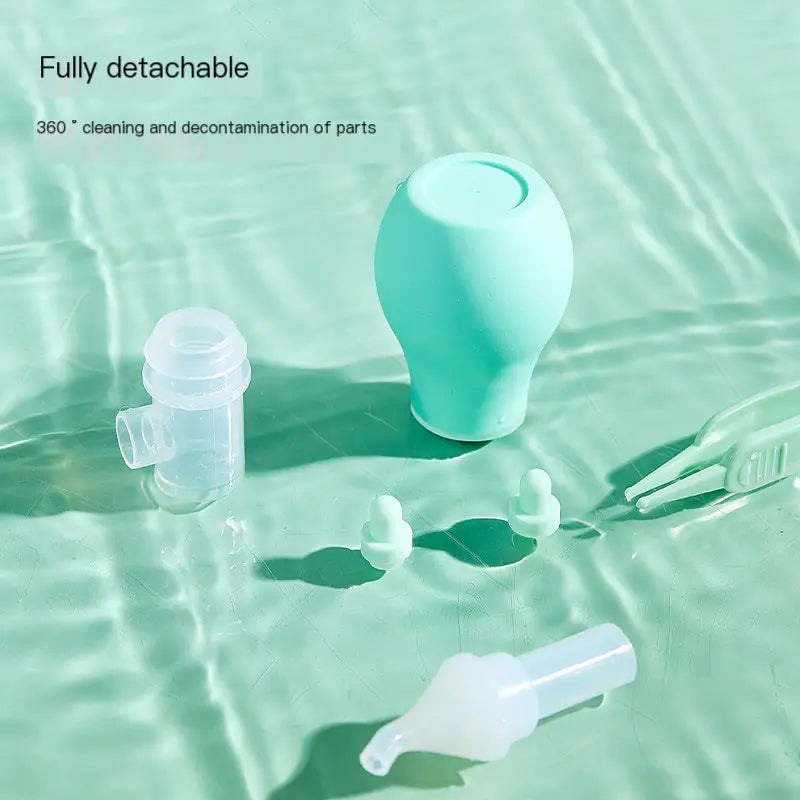 Neusaspirator voor baby's van 0–3 maanden, met anti-reflux ontwerp