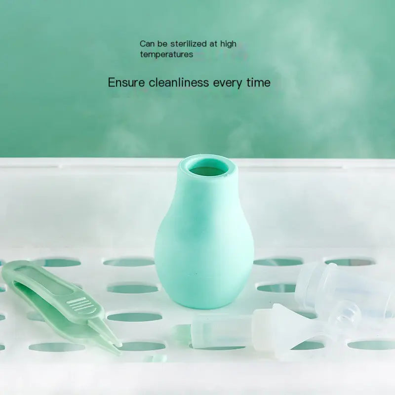 Neusaspirator voor baby's van 0–3 maanden, met anti-reflux ontwerp
