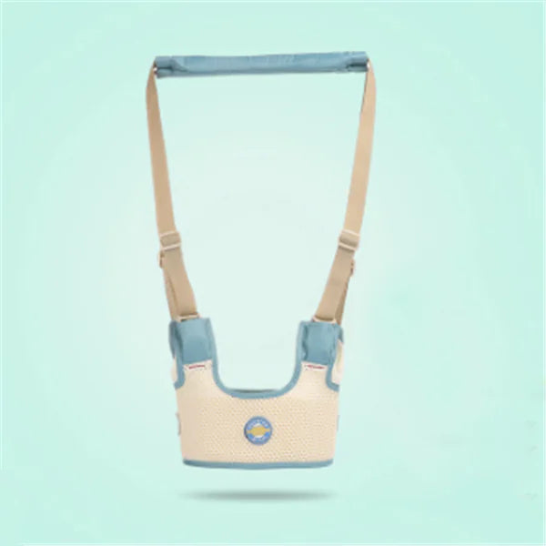 Veilig en comfortabel leren lopen – Baby loopgordel met handige trekband."