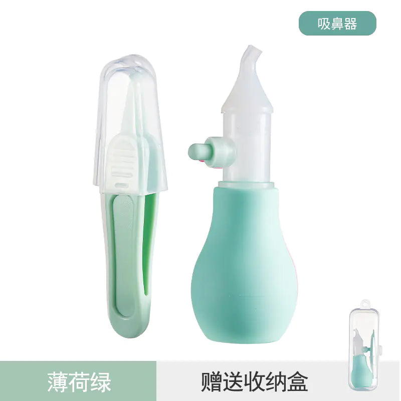 Neusaspirator voor baby's van 0–3 maanden, met anti-reflux ontwerp