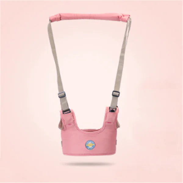 Veilig en comfortabel leren lopen – Baby loopgordel met handige trekband."