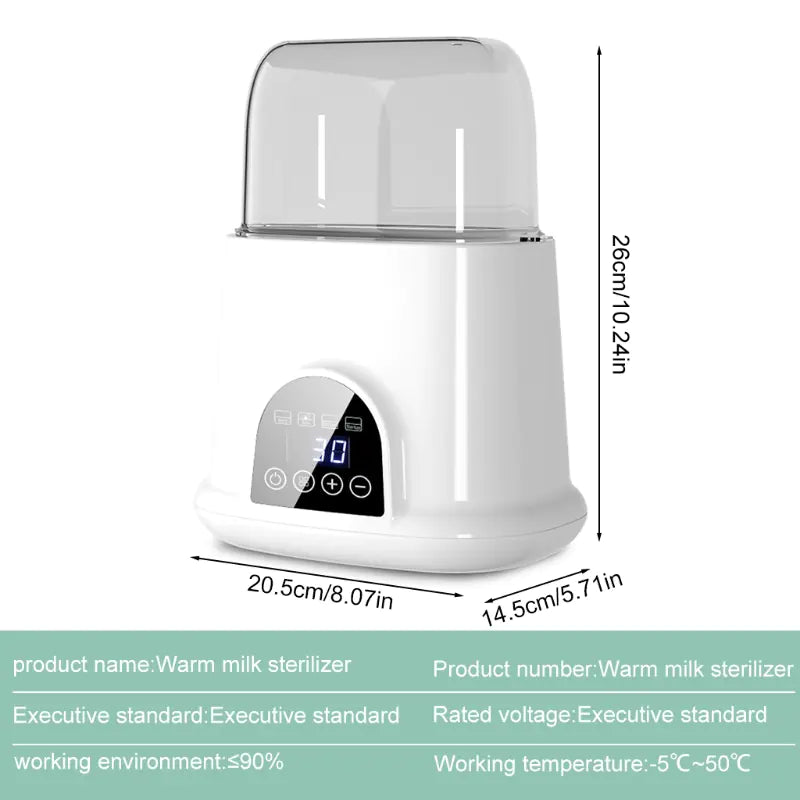 Slimme Thermostaat Baby Flessenwarmer & Sterilisator