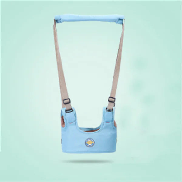 Veilig en comfortabel leren lopen – Baby loopgordel met handige trekband."
