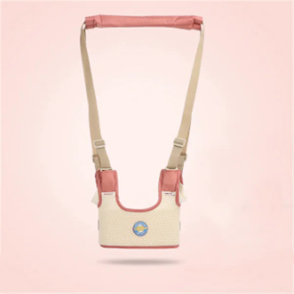 Veilig en comfortabel leren lopen – Baby loopgordel met handige trekband."