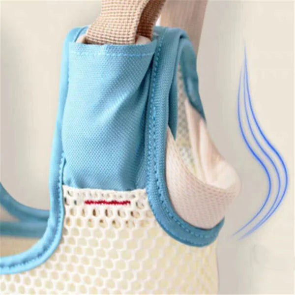 Veilig en comfortabel leren lopen – Baby loopgordel met handige trekband."
