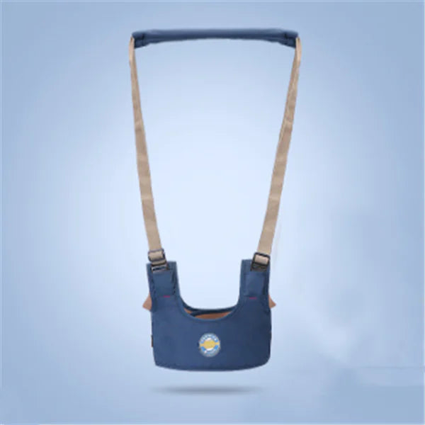 Veilig en comfortabel leren lopen – Baby loopgordel met handige trekband."