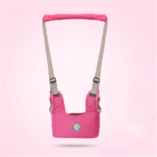 Veilig en comfortabel leren lopen – Baby loopgordel met handige trekband."