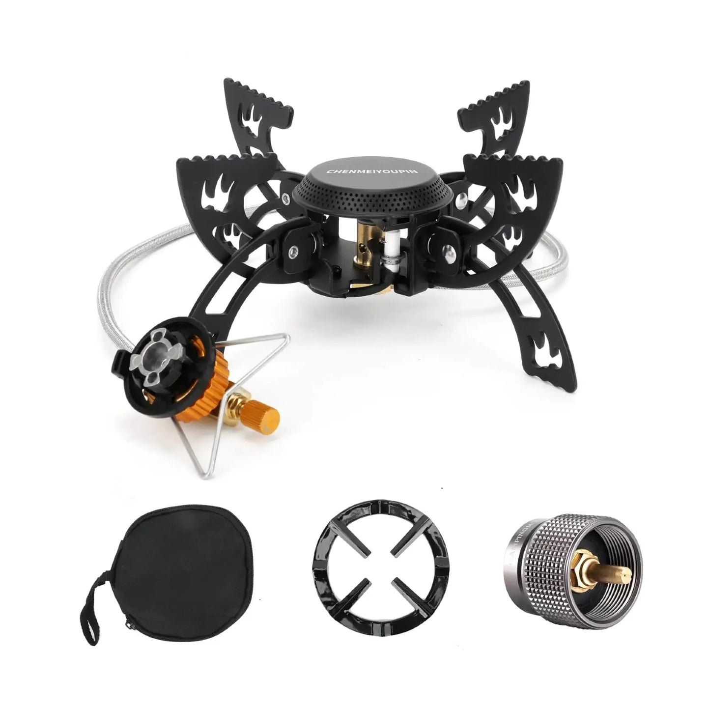 Kampeerkachels Winddichte kampeerkachels Draagbare propaanrugzakkachels voor wandelen Kleine kampeerkachels Backpacken Rugzakken Ultralichte buitenkachels